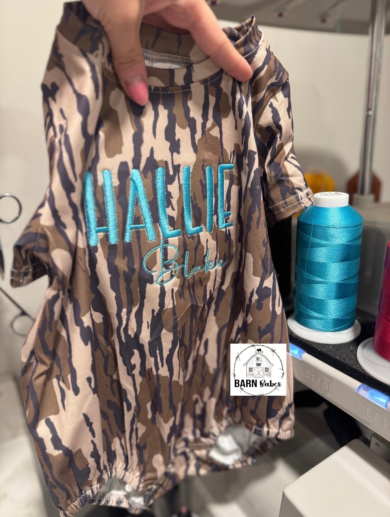Personalized Camo Bubble